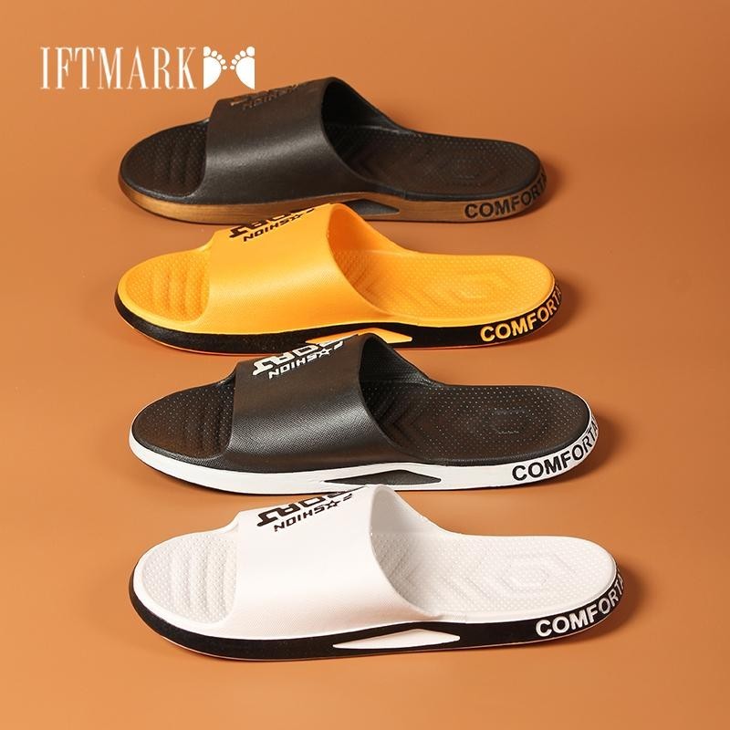 IFTMARK รองเท้าแตะลำลองสำหรับผู้ชายและผู้หญิง ใส่สบาย น้ำหนักเบา สไตล์แฟชั่น[ส่งเร็วพิเศษ]