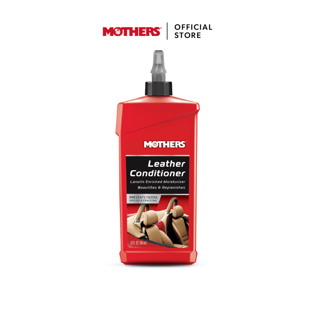 Mothers® Leather Conditioner ครีมบำรุงเบาะหนังปกป้อง UV และเพิ่มความชุ่มชื้น (354 ml)