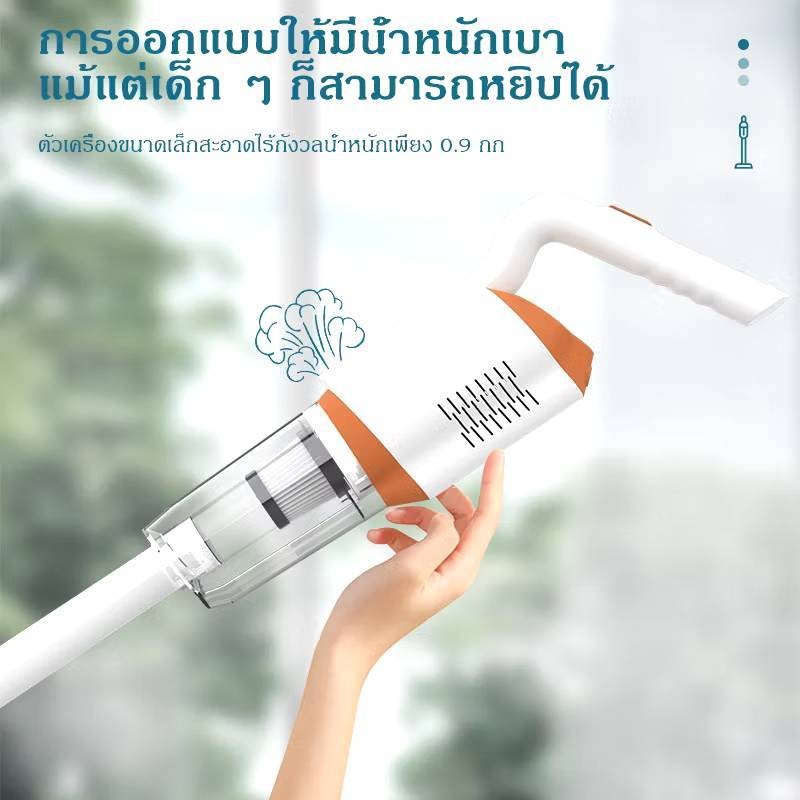 ของแท้ 100% ไร้สาย เครื่องดูดฝุ่นไร้สายในครัวเรือน Handheld Wireless Vacuum Cleaner เครื่องดูดฝุ่นแบบด้ามจั - รูปที่ 3