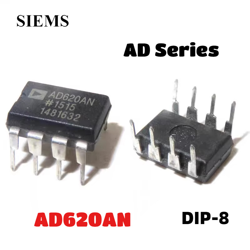 ชิป IC ดั้งเดิม AD620AN/ANZ AD622 AD623 AD627 AD629 AD797 AD820 AD822 AD844 AD8561 DIP-8 ต่ําดริฟท์/