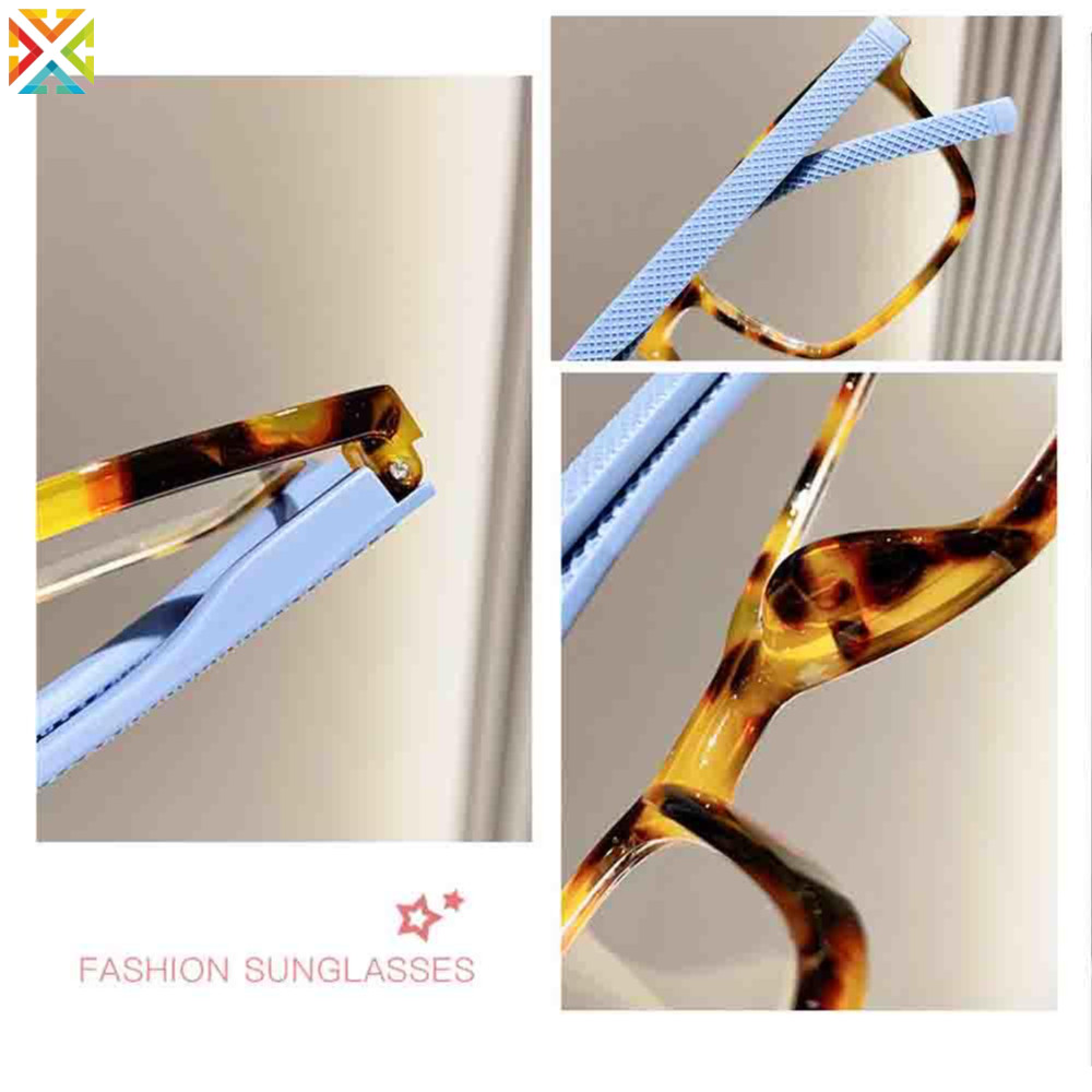 2025 ป้องกันแสงสีฟ้าที่มีสีสันแว่นสายตายาวอินเทรนด์ผู้หญิงผู้สูงอายุแว่นสายตายาวบุคลิกภาพฤดูใบไม้ผลิขากรอบแว่นตา - รูปที่ 6