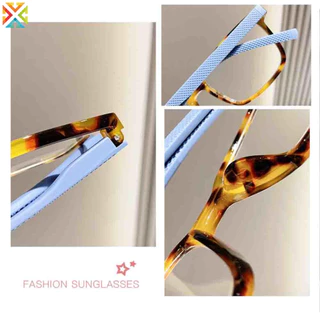 2025 ป้องกันแสงสีฟ้าที่มีสีสันแว่นสายตายาวอินเทรนด์ผู้หญิงผู้สูงอายุแว่นสายตายาวบุคลิกภาพฤดูใบไม้ผลิขากรอบแว่นตา