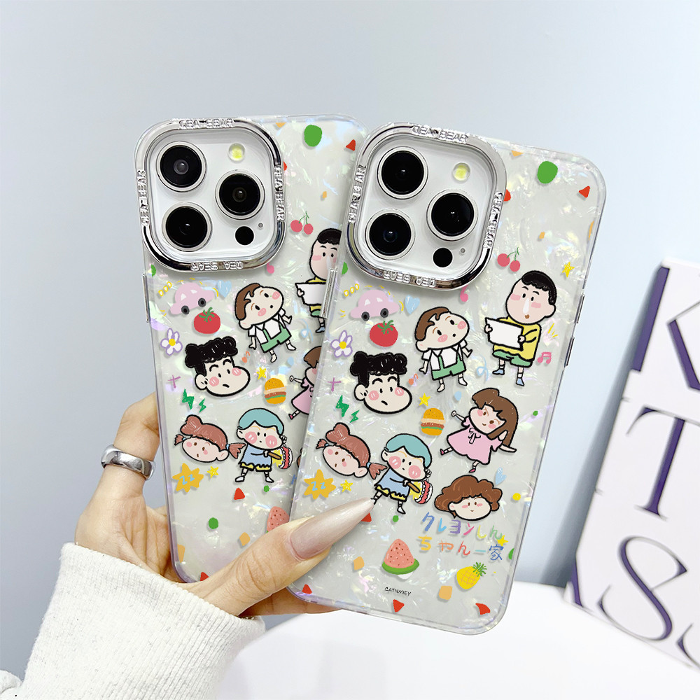 💖Stars💖เข้ากันได้ โทรศัพท์ไอโฟน iPhone 16PROMAX 15PROMAX 14PRO 11PRO 12 11 บุคลิกภาพ กรณีโทรศัพท์มือ