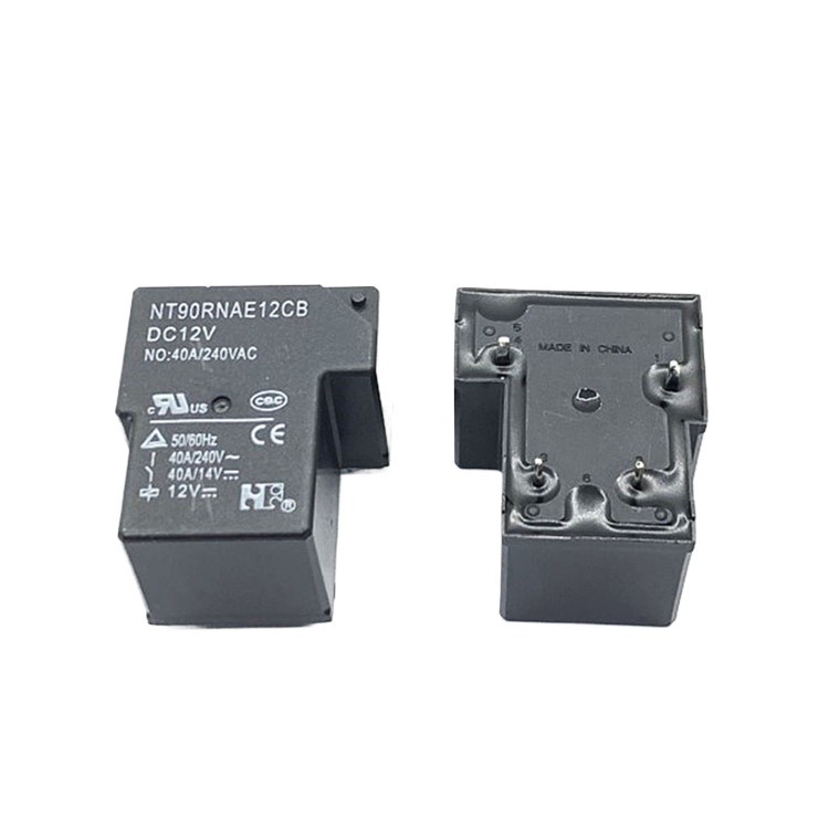 2PCS Ford NT90RNAE12CB NT90RNAE24CB เครื่องเชื่อม T-Type รีเลย์ 4 Pins DC12V 24V 40A