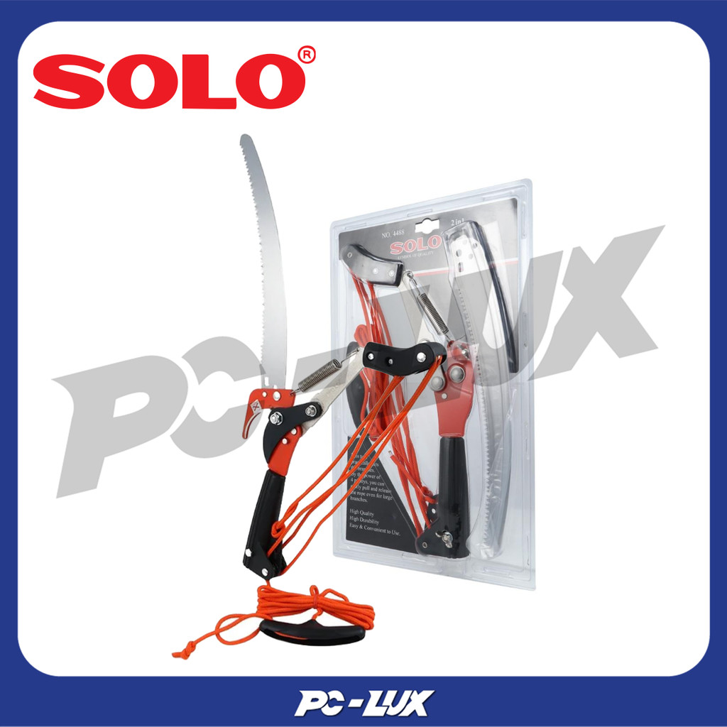 SOLO กรรไกรกระตุกรอกคู่ พร้อมเลื่อยโซโล รุ่น 4588