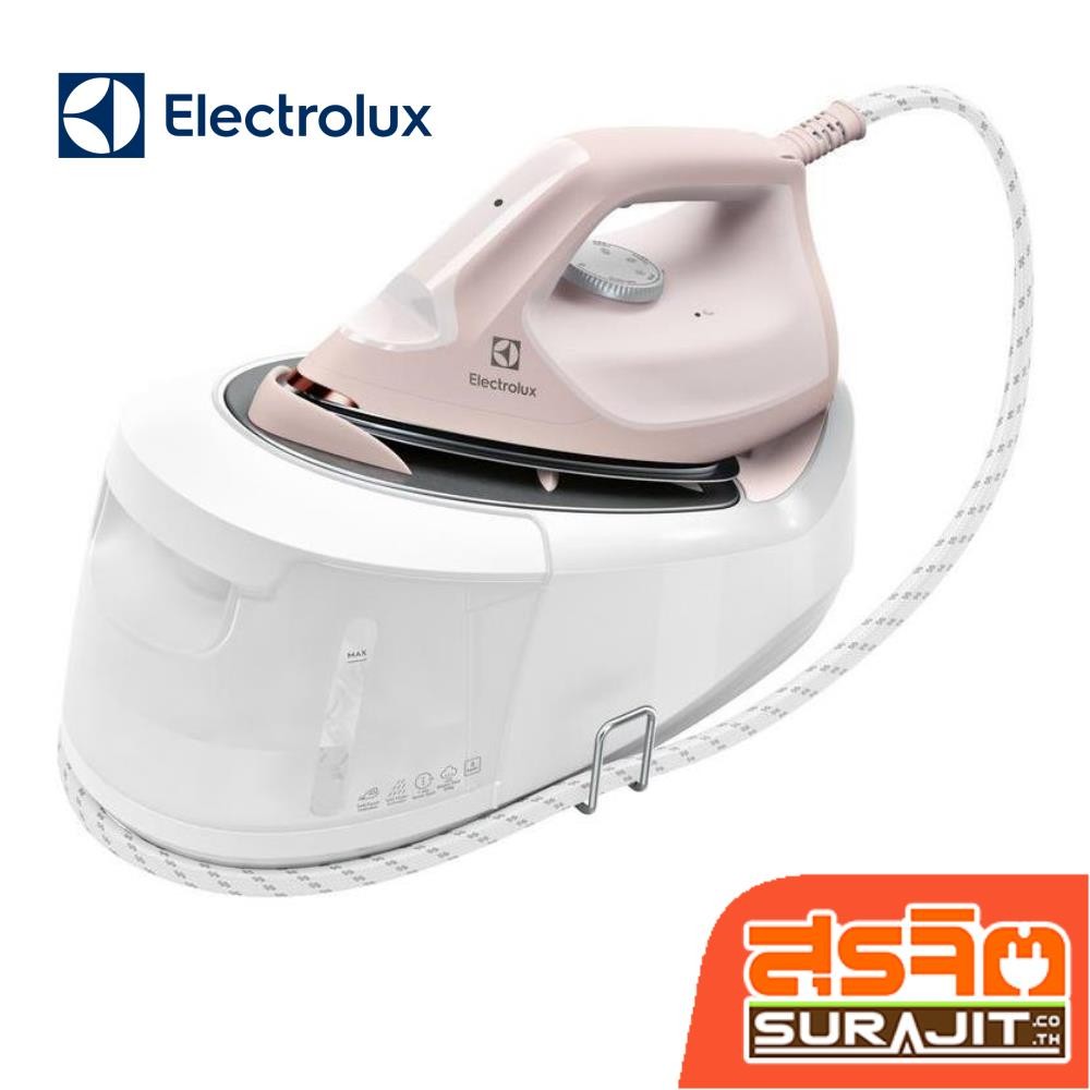 ELECTROLUX เตารีดแรงดันไอน้ำ กำลังไฟ 2400 วัตต์ หน้าเตารีด Resilium รุ่น E6SS1-40PP (20391)