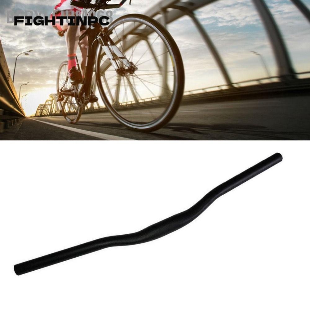 Fightinpc 1 ชิ้นจักรยานเสือภูเขาแฮนด์,ตรง Bent 31.8x625 มม.บาร์จักรยาน,อลูมิเนียมอัลลอยด์เบาเหล็กสีดํา MTB Handlebar