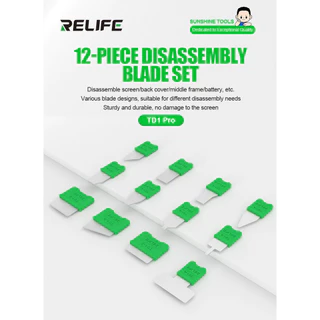 เครื่องมือถอดชิ้นส่วน Relife TD1 Pro 12in1 เครื่องมือถอดชิ้นส่วนมัลติฟังก์ชั่นโทรศัพท์มือถือหน้าจอ