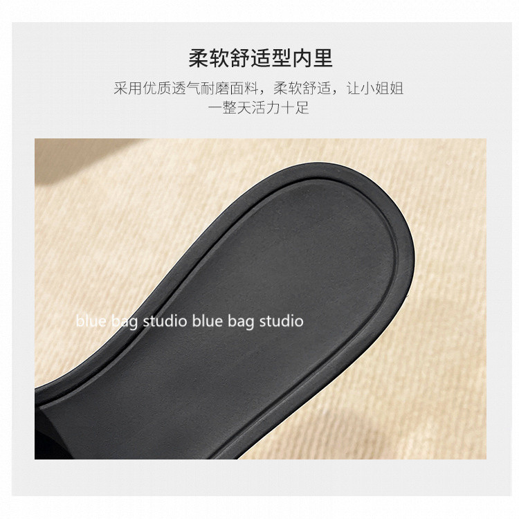 แฟชั่น Super Hot G Home Beach Flip-Flops ฤดูร้อน ~ แฟชั่นสวมใส่ด้านนอกสไตล์ใหม่ Jelly รองเท้าแตะหญิง
