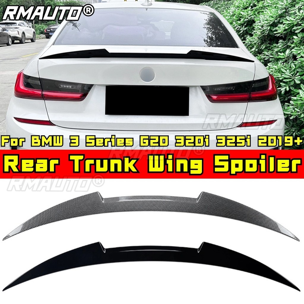 สําหรับ BMW 3 Series G20 320i 325i ด้านหลังสปอยเลอร์ด้านหลังด้านหลังสําหรับ BMW 3 Series G20 320i 32