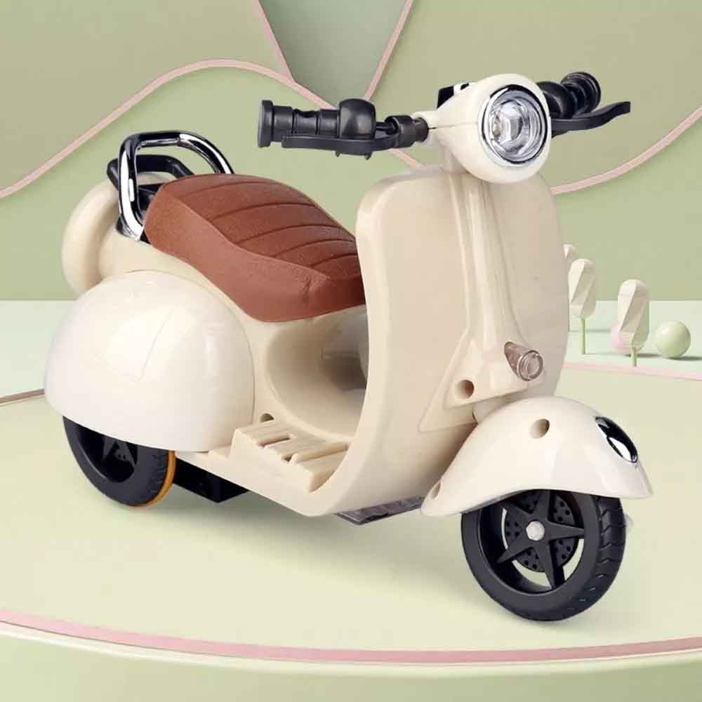 Beige kids Balance Motorcycle For Kids Bicycle Mini Bike Music & Light Baby Balance Bike