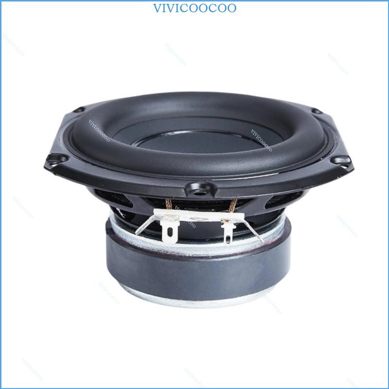 1Pair 4inch Sound Full Ranges Speaker 4Ohm 30W Woofers Subwoofer Speaker Magnetic