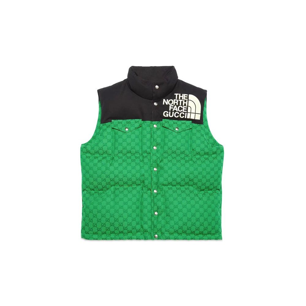 Gucci x The North Face Down Best Green Unused