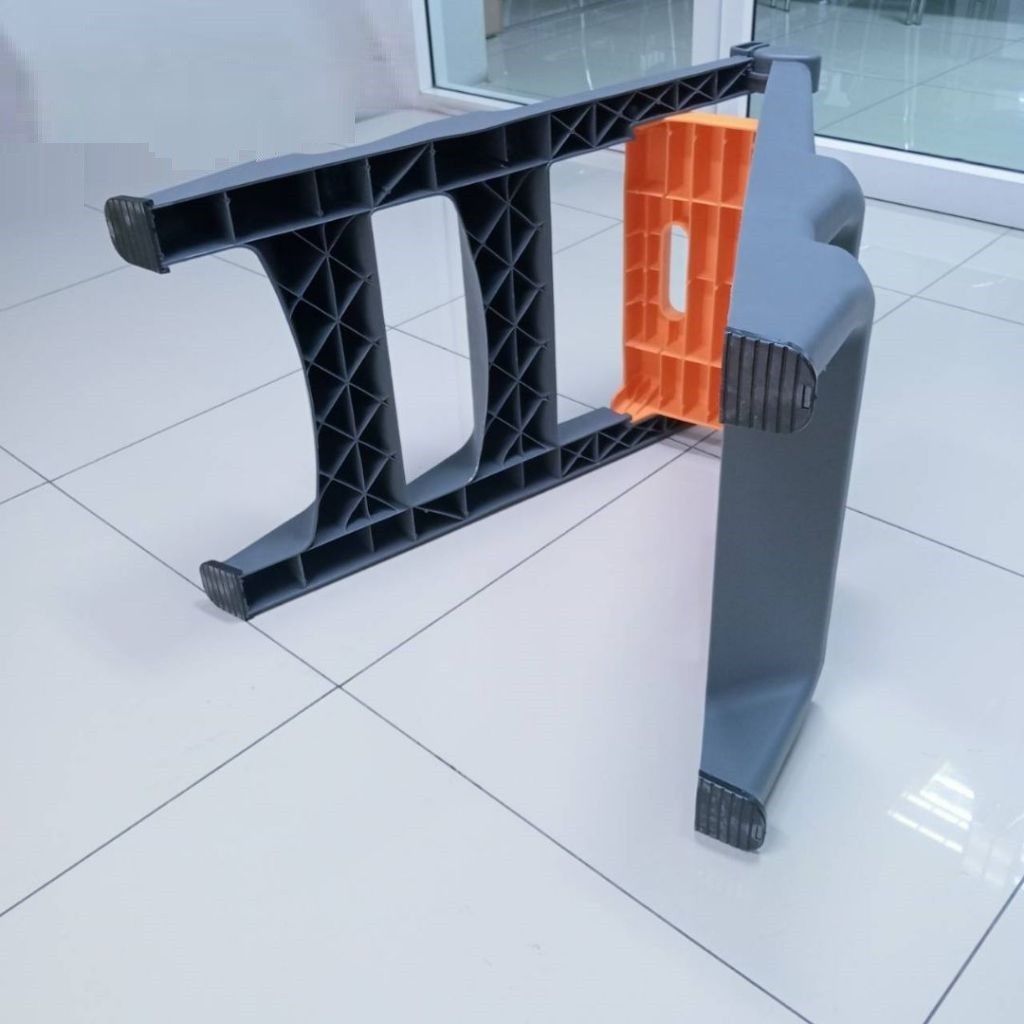 ส่งจากไทย 🚩 เก้าอี้บันได บันไดพลาสติก พับได้เก็บได้ บันไดเอนกประสงค์ 3 ขั้น รับน้ำหนัก 120 กก. - รูปที่ 2