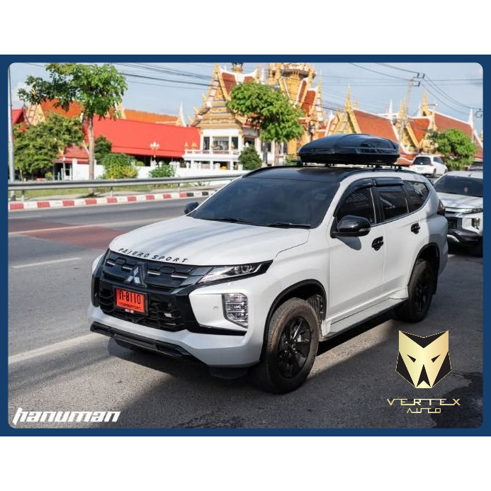 กล่องหลังคา Hanuman รุ่น Funny (Hanuman Funny Roof Box) เฉพาะชุดกล่องหลังคา ไม่รวมแร็คหลังคา