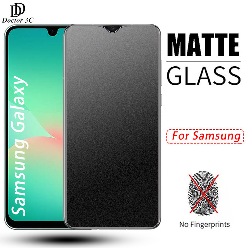 SAMSUNG Matteกระจกนิรภัยสําหรับsamsung ss Galaxy A56 A55 A54 A36 A35 A34 A26 A25 A16 A15 A14 A06 A05 A05s 5G 4G 2025