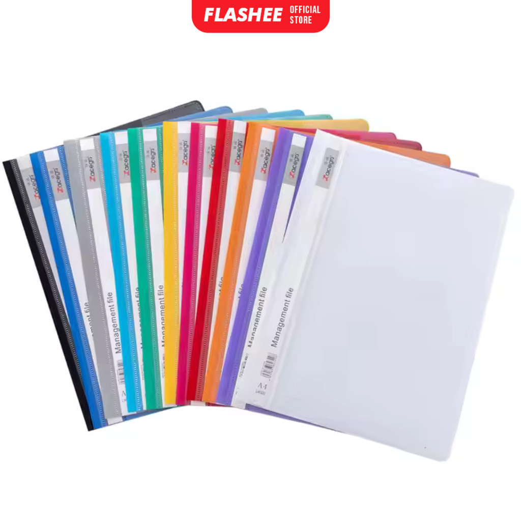 F4 Folder Aesthetic Document Folder Snel Hecter Folder โฟลเดอร์พลาสติก