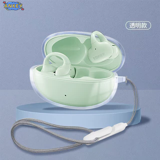 for Edifier LolliClip Case Protective Transparent Clear TPU Covers Bluetooth Earphone Shell