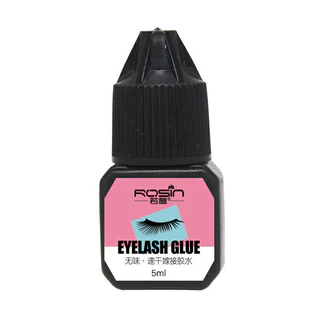【กรุงเทพจัดส่งสินค้า】 กาวต่อขนตาถาวร สีดำ Eyelash Glue 5ml. แห้งไว ไม่แสบตา กาวติดขนตา กาวติดขนตาปลอม