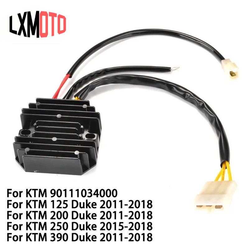 KTM Regulator Rectifier สําหรับ KTM DUKE 125 200 390 2011-2018 Duke 250 Duke250 2015-2018 Rectifier 