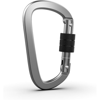 คาราบิเนอร์ รูปตัว D อลูมิเนียมอัลลอย ขนาด 10 ซม. 4 นิ้ว สํา…