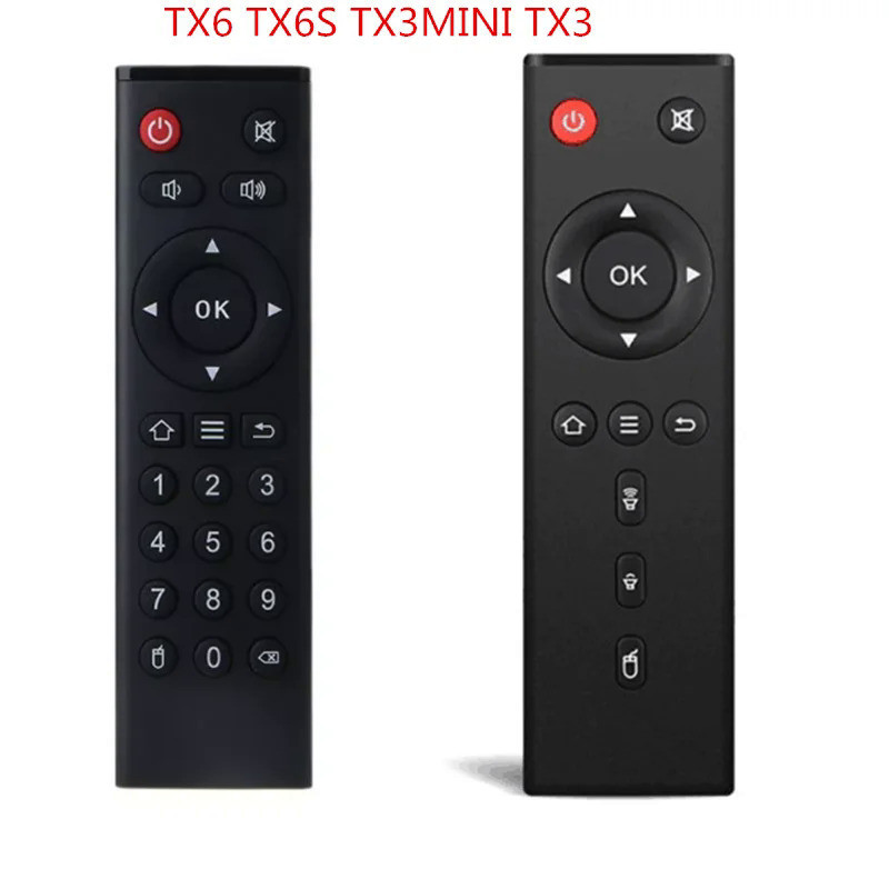 รีโมตคอนโทรลไร้สาย แบบเปลี่ยน สําหรับ Android TV Box TX3mini TX3 Pro TX6S TX5 Pro TX2 TX9 TX92 TX6