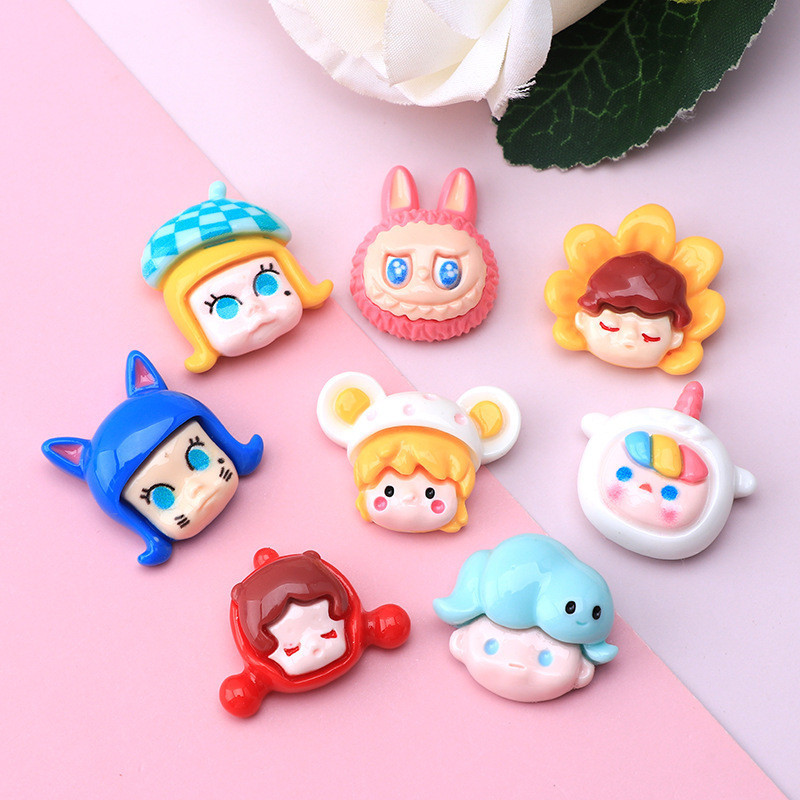 [3 #] การ์ตูนลึกลับ กล่องอุปกรณ์เสริม Bubble Martra ผ้ามันวาว เรซิน diy เคสโทรศัพท์ ครีม กาว กิ๊บติดผม สติกเกอร์ตู้เย็น รองเท้า หัวเข็มขัด กล่องเก็บ YS