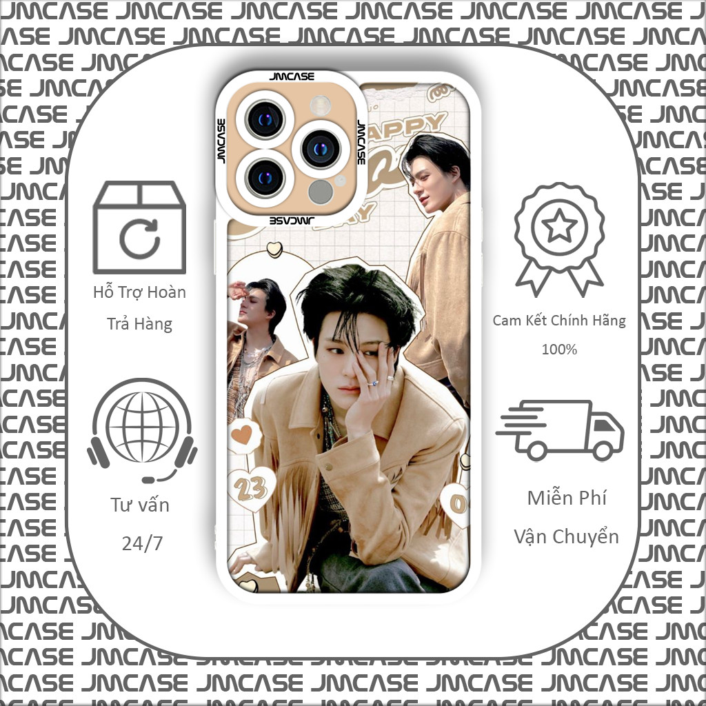 Samsung Xiaomi Oppo Jeno NCT Dream Collage ความงาม Idol Kpop Square Edge เคส iPhone