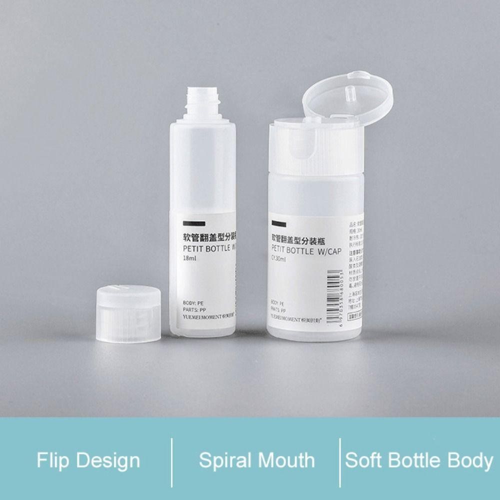 เฮฟเค ขวดรีฟิล,ขวดบีบสําหรับเดินทางแบบบีบ,ขวดโลชั่นเจลอาบน้ําแบบรีฟิลแบบพกพากลางแจ้ง