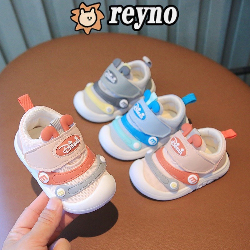 Reyno รองเท้าหนอนผีเสื้อ ระบายอากาศ แบบนิ่ม สําหรับเด็กวัยหัดเดิน ไซซ์ 16-25