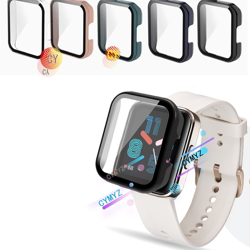 Maimo Watch Flow เคสป้องกัน Maimo Watch Flow Smart Watch case เคสป้องกัน 360° กระจกนิรภัยกันรอยหน้าจ