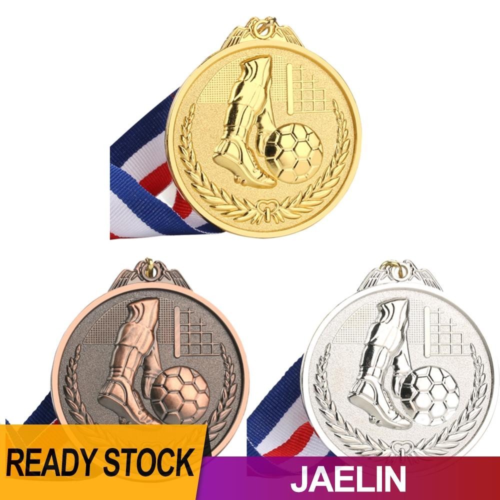 เหรียญกษาปณ์ที่ระลึก ที่ระลึก สีทอง สีเงิน สีบรอนซ์ สําหรับแข่งขันฟุตบอล [Jaelin.th]