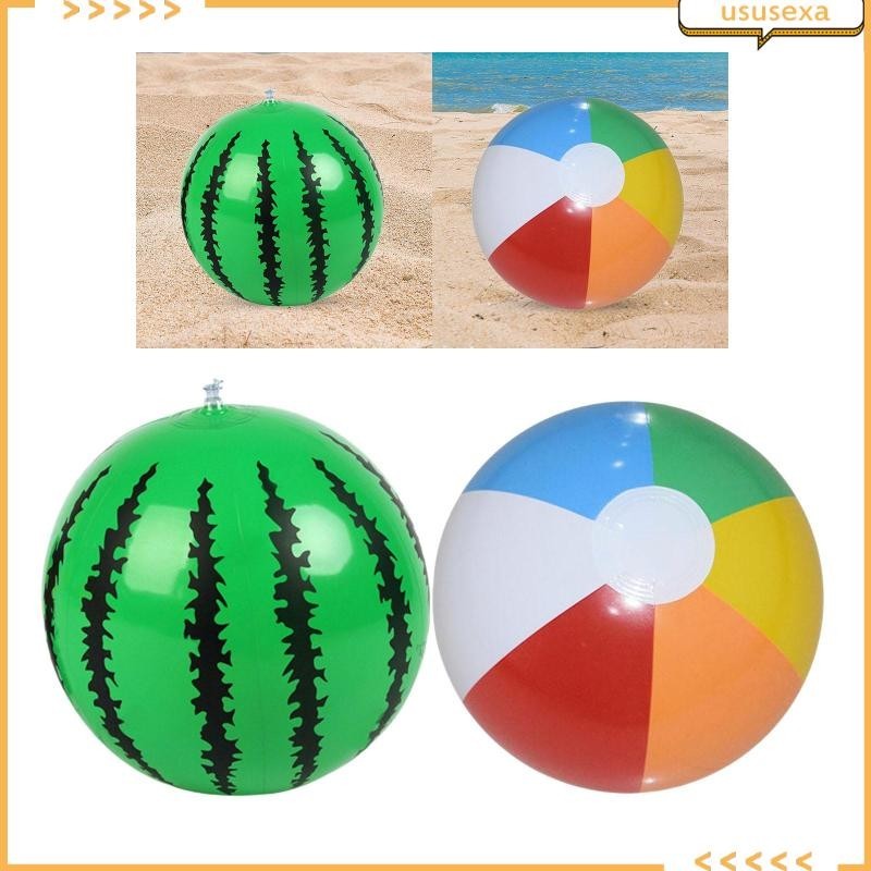 [Ususexa] ลูกบอลชายหาด แบบเป่าลม ของเล่นชายหาด ปาร์ตี้วันเกิด กลางแจ้ง