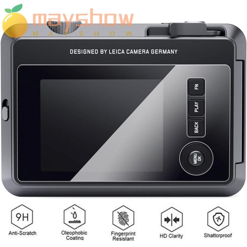 Mayshow ฟิล์มกระจกนิรภัยกันรอยหน้าจอ ป้องกันรอยขีดข่วน กันรอยนิ้วมือ 2.5D 9H สําหรับ Leica SOFORT 2