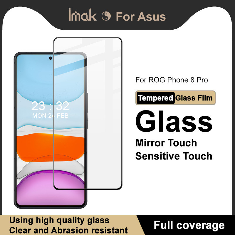 ฟิล์มกระจกนิรภัยกันรอยหน้าจอ สําหรับ ASUS ROG Phone 8 Pro ROG Phone 8 IMAK Pro+ Series