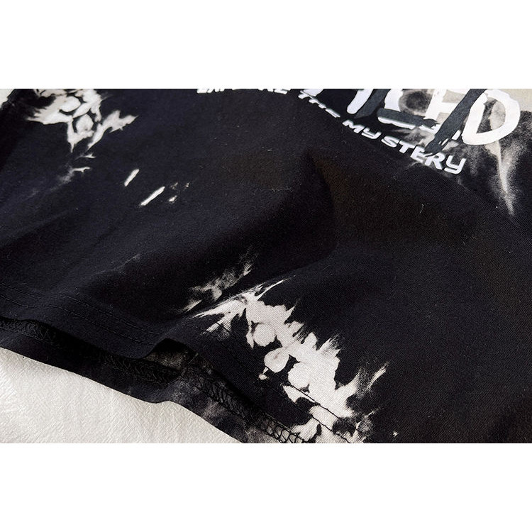 ใหม่ ชุดเสื้อแขนสั้น พิมพ์ลาย + กางเกง สองชิ้น สําหรับเด็กผู้ชาย 2024