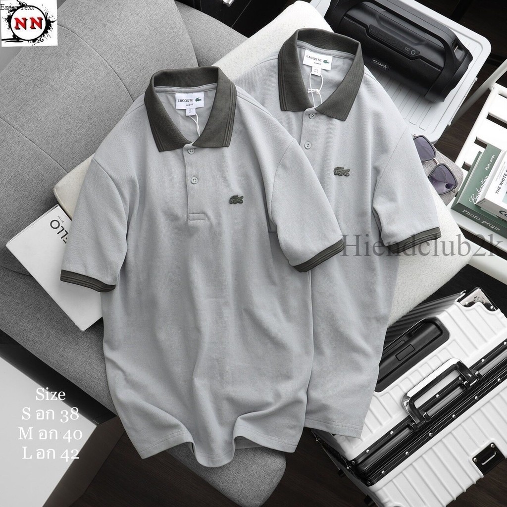 เสื้อคอปก แขนสั้น เนื้อผ้า Cotton 100% หนา นุ่ม ใส่สบายไม่ร้อน ระบายอากาศได้ดี   ด้วยเนื้อผ้าที่นิ่ม