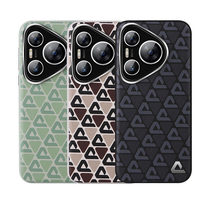 สําหรับ Huawei Pura 70, 70 Pro, 70 Pro Plus, 70 Ultra Case ELVEV คุณภาพสูงแฟชั ่ น PC PU หนังฝาครอบโทรศัพท ์