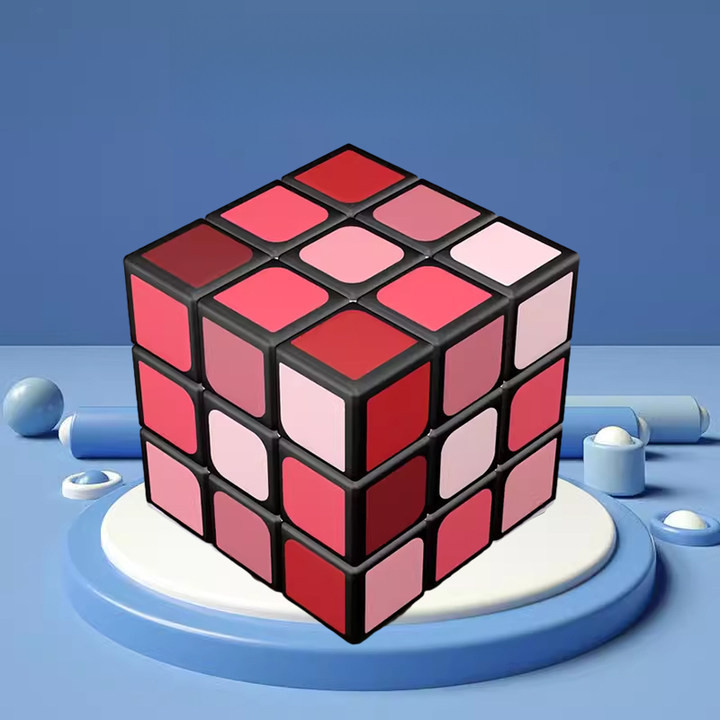 3x3 Gradient สี Cube Creative DIY ของขวัญบุคลิกภาพที ่ มีสีสันเด ็ กนักเรียนปริศนา Cube ของเล ่ น
