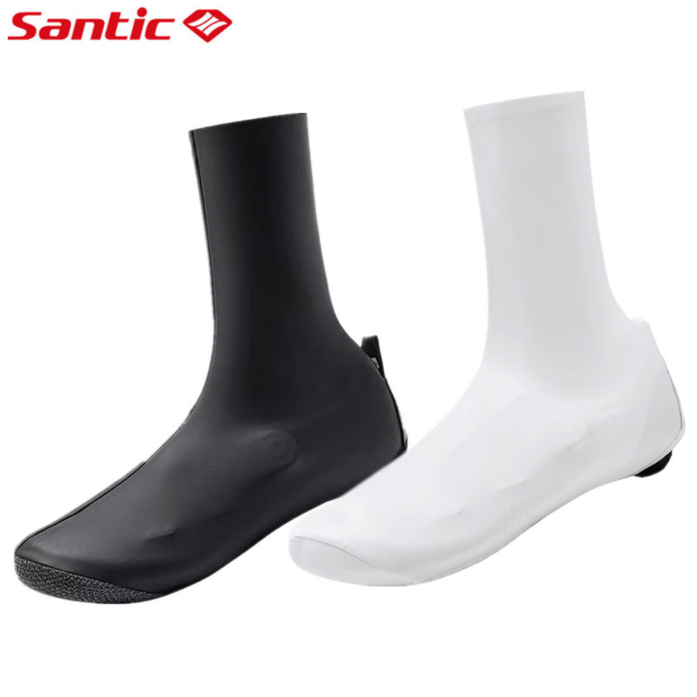 Santic ขี ่ จักรยานรองเท ้ าผู ้ ชายผู ้ หญิงกันน ้ ํากันลมกันฝุ ่ น MTB จักรยานรองเท ้ าจักรยานอุปกรณ ์ จักรยาน