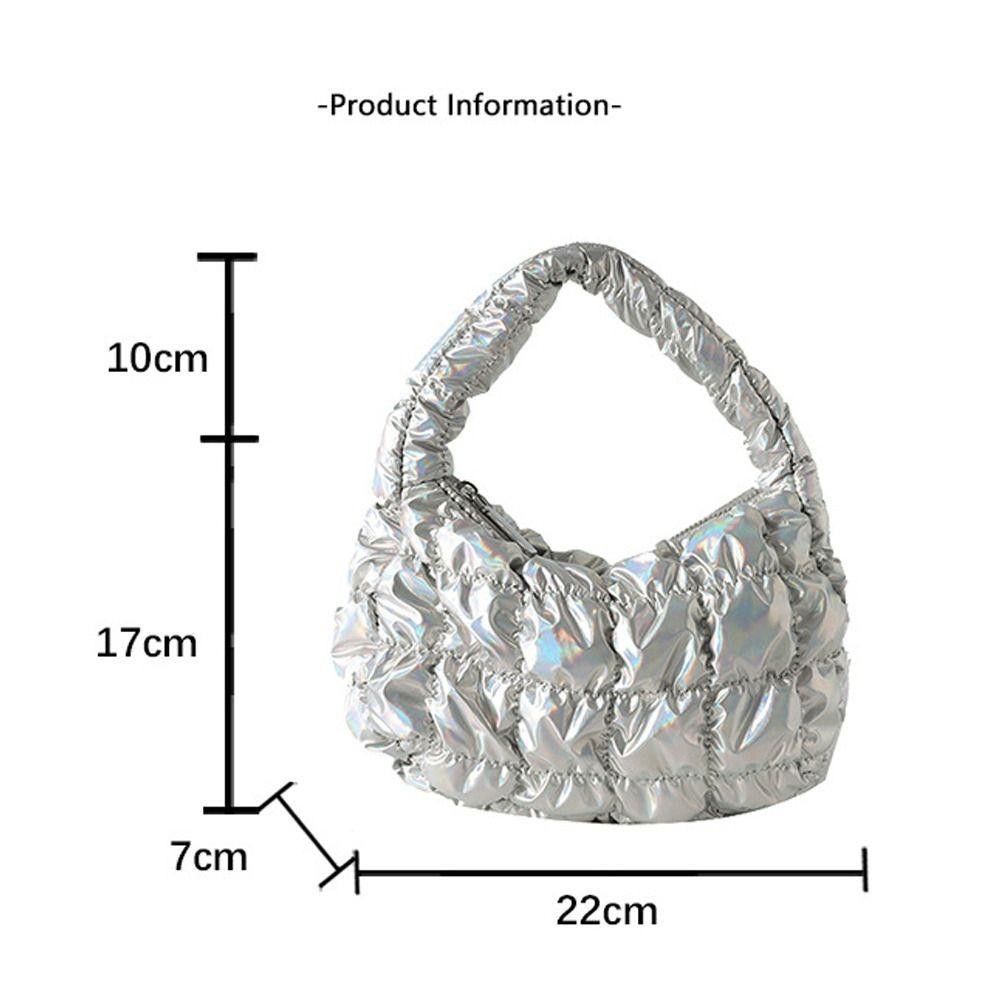 Roxul Bubble Bag, กระเป ๋ าเมฆจีบสีทึบจีบ , กระเป ๋ าถือความจุขนาดใหญ ่ ขนาดเล ็ กช ้ อปปิ ้ ง