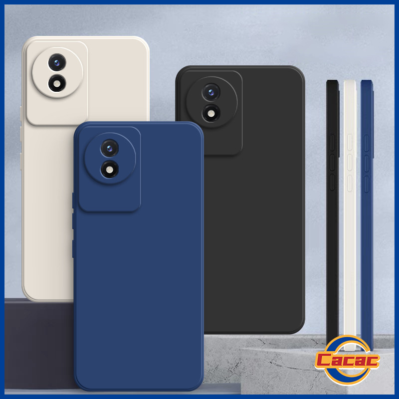 เคส Vivo Y02T Y02A Y02 Soft Case เคสซิลิโคนสีธรรมดา YTB