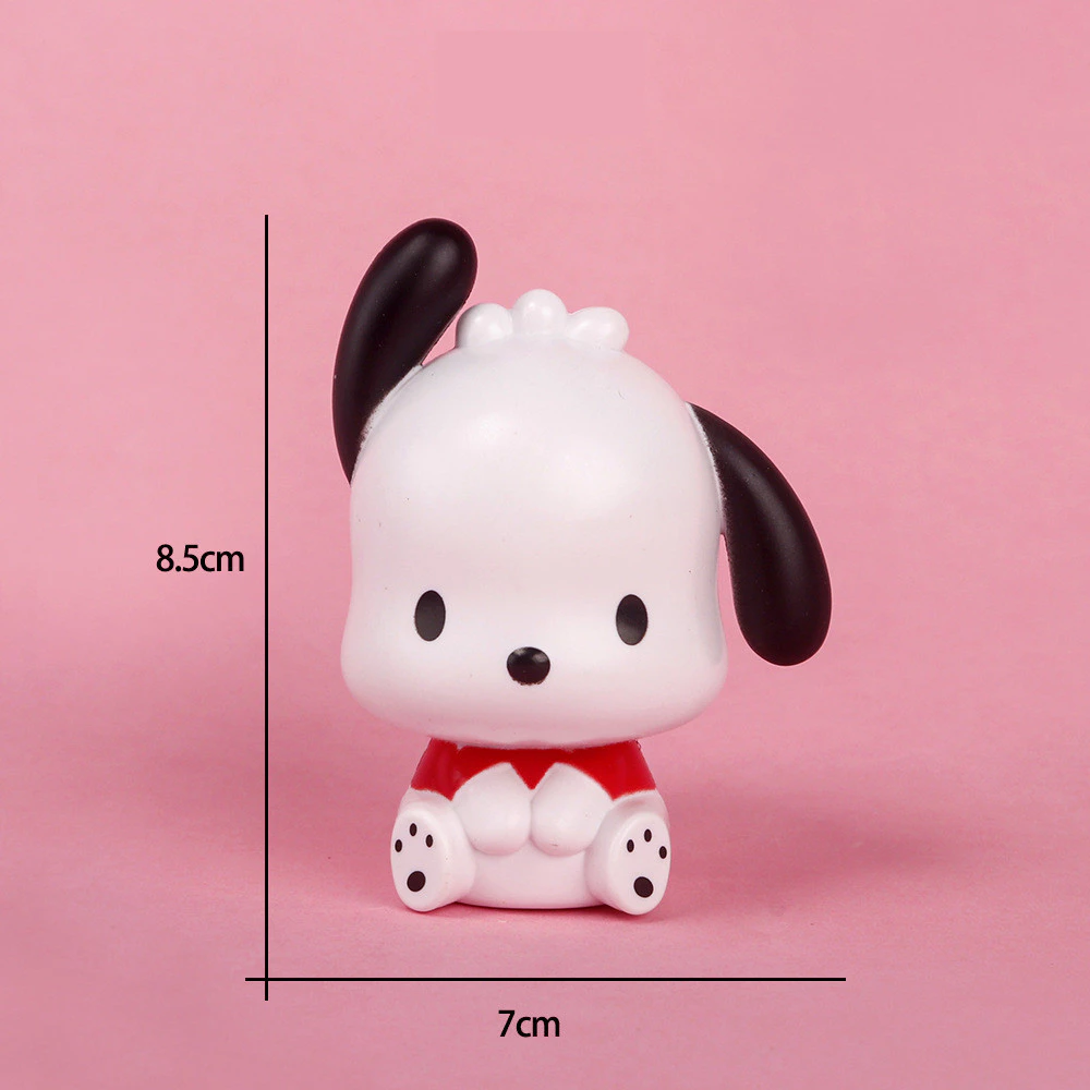 ของเล่นตกแต่งเค้ก Sanrio Kuromi Cinnamoroll Pompompurin My Melody thumbnail 5