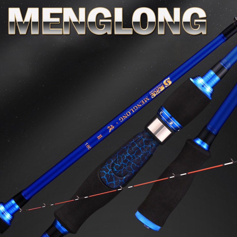 In stock1.5m/1.8m/2.1m Solid Tip UL Fishing Rod Carbon Spinning Rod Baitcasting Rod Prawn Rod Castin