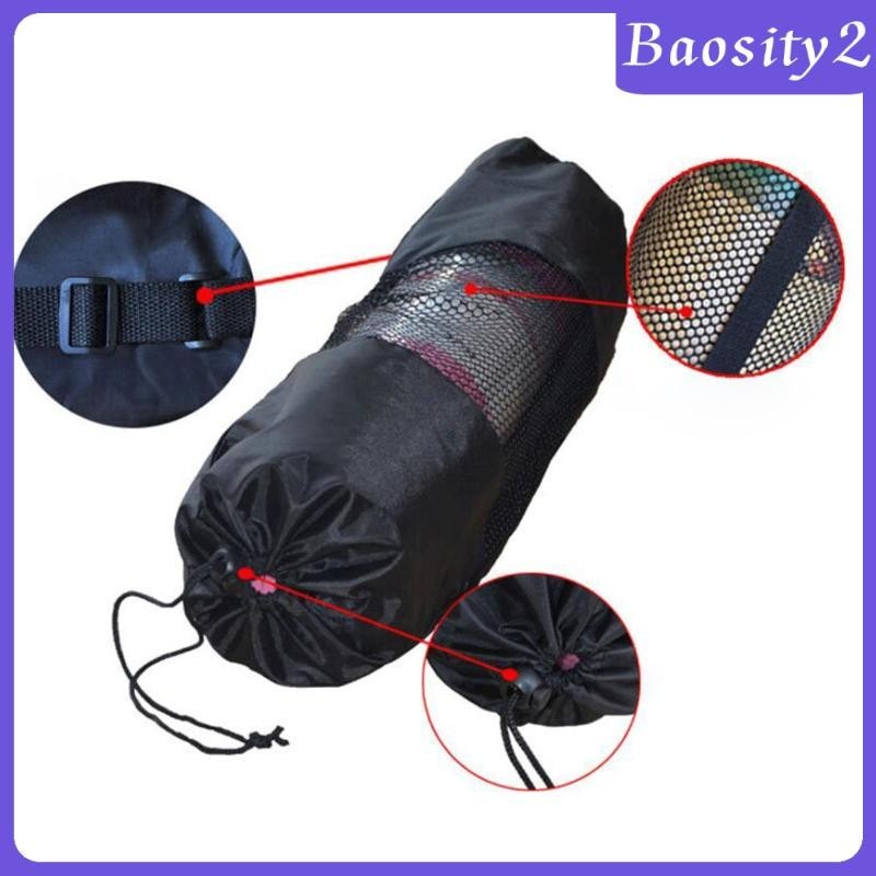 [Baosity2 ] Yoga Mat Storage Pack เสื ่ อโยคะน ้ ําหนักเบากระเป ๋ าเป ้ สะพายหลังสําหรับออกกําลังกาย Home Travel