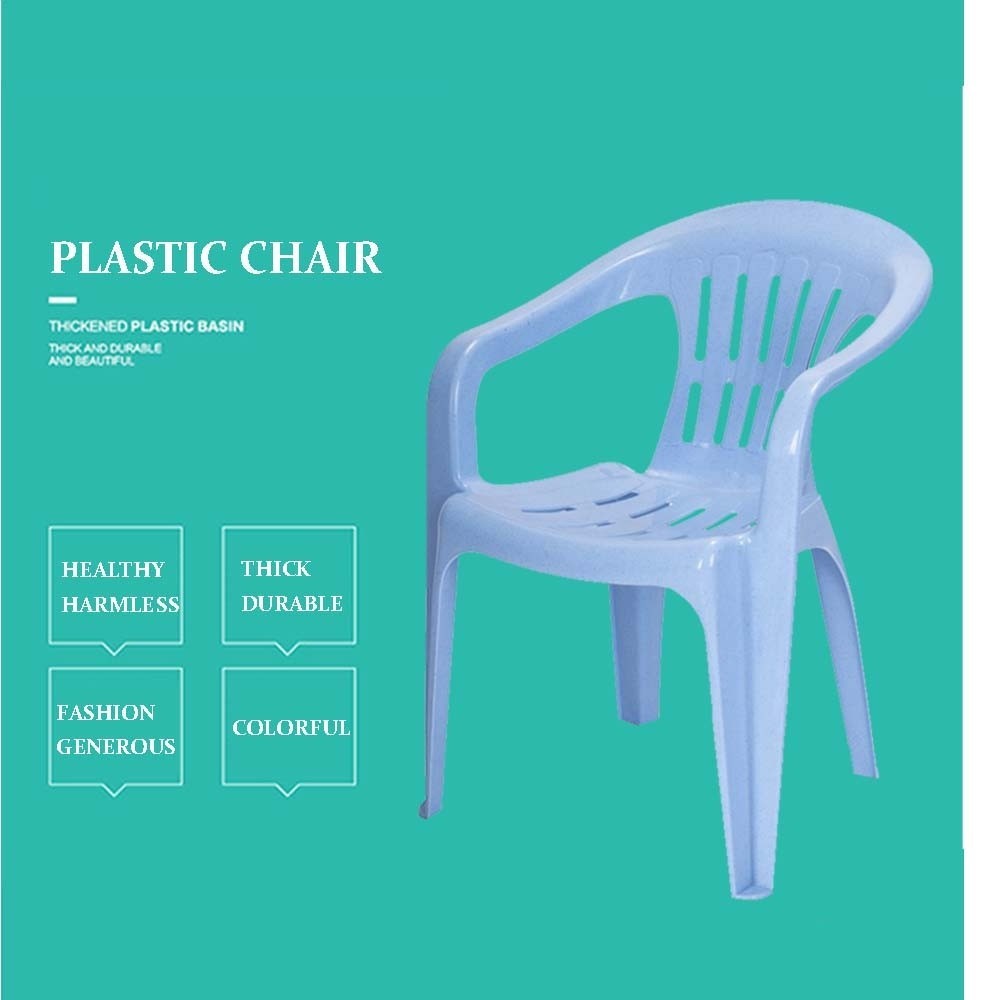 LOCAL789 เก้าอี้พนักพิงหลุยส์ HX008-BL สีฟ้า ร้านอยู่ในไทย