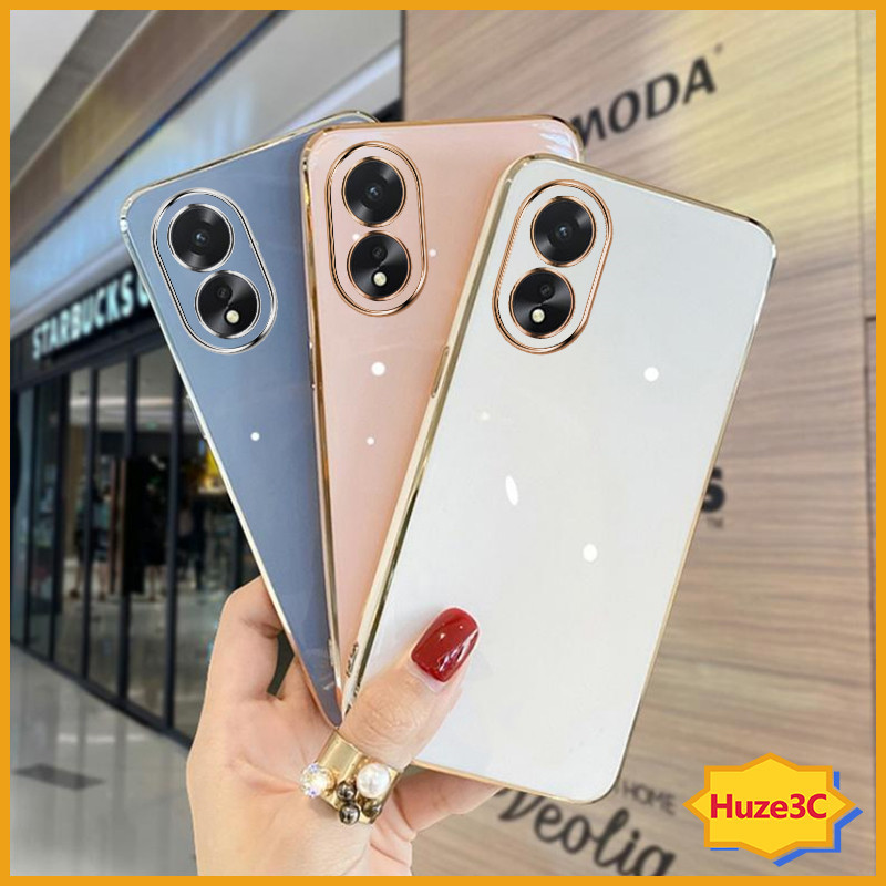 เคส OPPO A60 A58 A38 A18 A78 5G/4G A17 A17K เคสโทรศัพท์มือถือแบบนิ่ม ลาย เรียบง่าย สําหรับ ZB