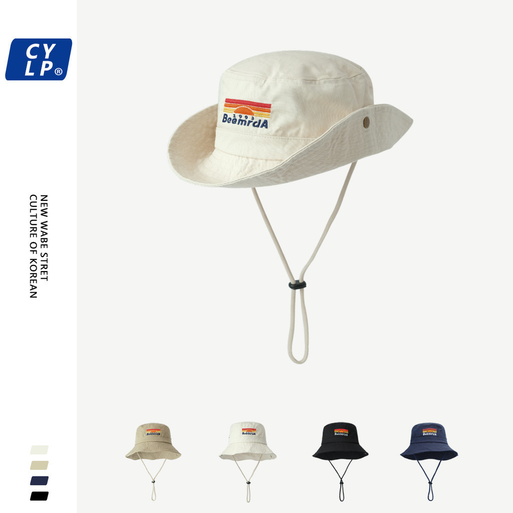 Street Wear Letter ปักหมวกหญิงฤดูร ้ อนกลางแจ ้ ง Camping ครีมกันแดดหมวกปีนเขายุโรปอเมริกันกลางแจ ้ ง