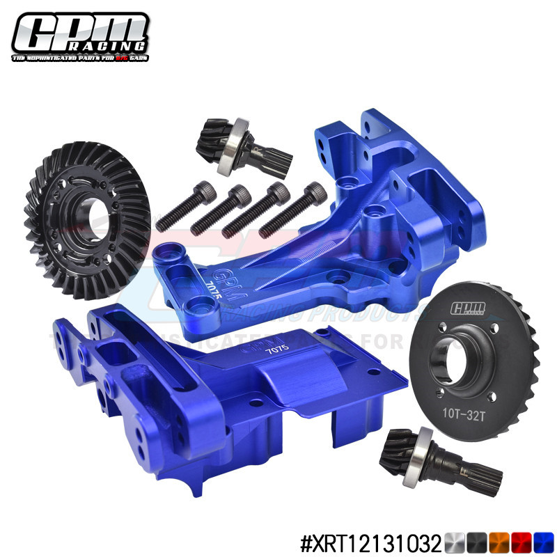 TRAXXAS 1/6 XRT 8S เท้าขนาดใหญ่รถด้านหน้าและด้านหลังเกียร์ฝาครอบด้านบน + ที่แตกต่างกันการปรับเปลี่ยน