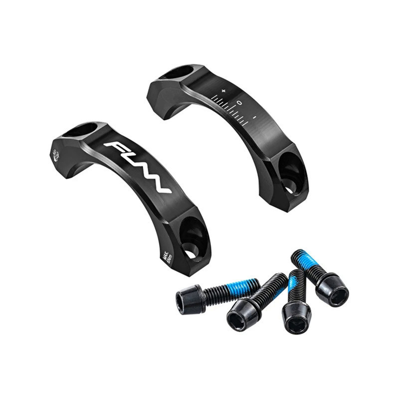 FUNN EQUALIZER แคลมป์ก้าน CNC เต็ม, AL6061-T6, ขนาดบาร์: 31.8mm และ 35mm, พร้อมก้านปรับได้